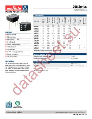 76601/20C datasheet  